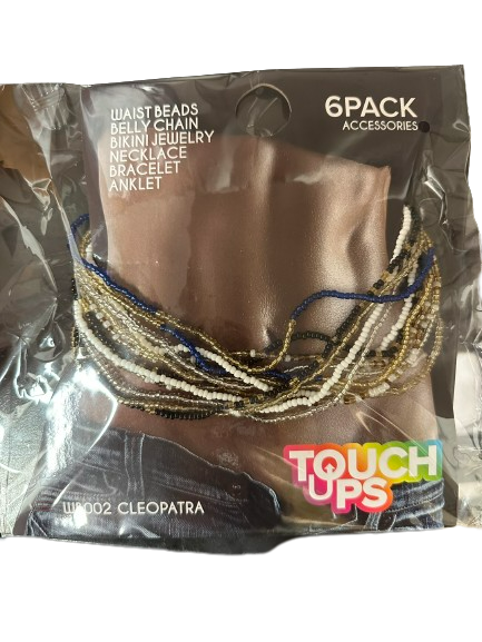 Touch Ups Waist Beads - Cleopatra II (Pack of 6)