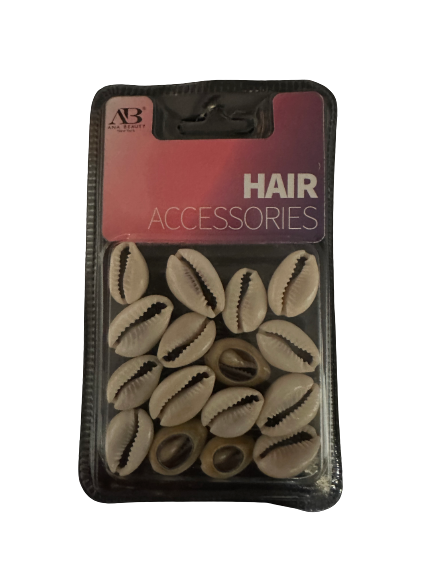 AB Hair Accessories - Shells (16 pcs/pk)