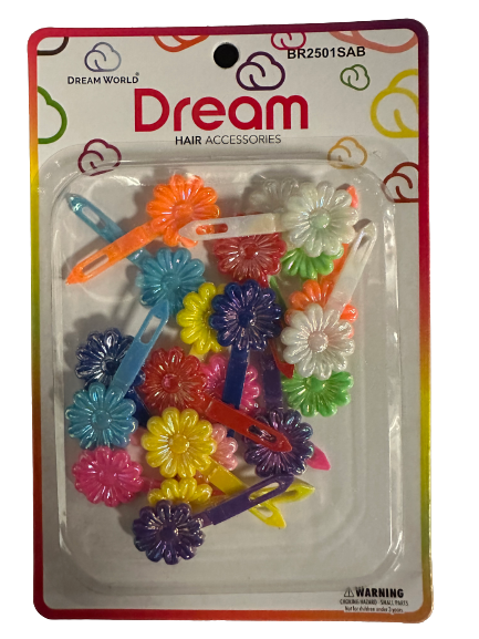 Dream Daisy Barrettes 30PC