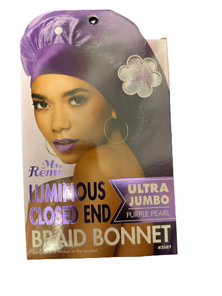 Ms. Remi Luminous Closed End Braid Bonnet - Ultra Jumbo