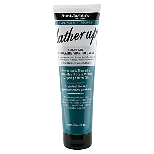 Aunt Jackie's Aloe & Mint Lather Up Shampoo 10 oz.