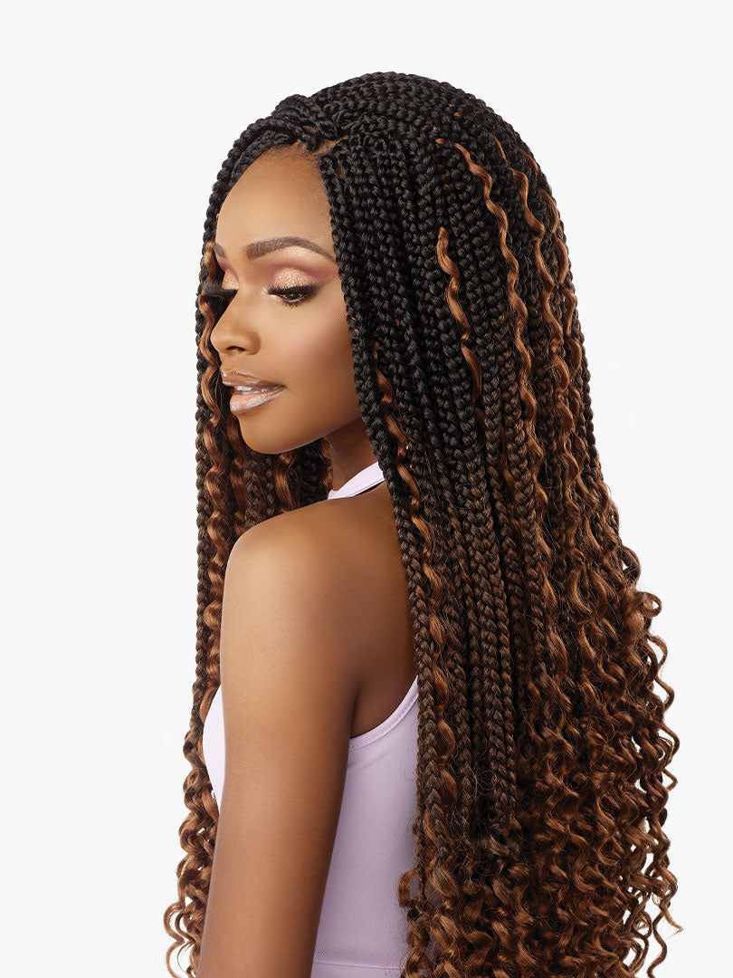 3X Boho Box Braid Large 28"