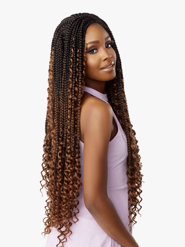 3X Boho Box Braid Large 28"