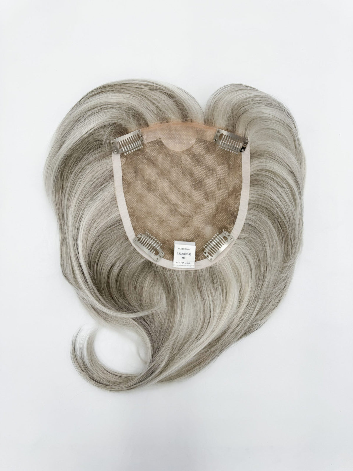 Rene of Paris Amore Model 751 Med Top Piece Topper Monofilament Hair Piece