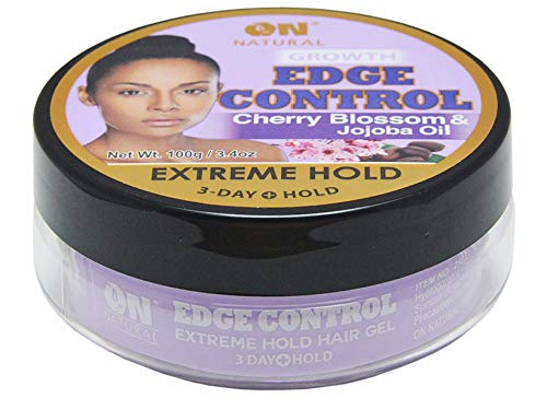 ON Natural Edge Control 3 Day Hold 3.4 oz. - Cherry Blossom & Jojoba Oil