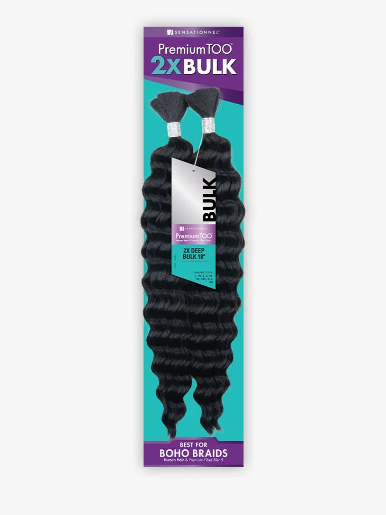 Sensationnel Premium Too 2X Deep Bulk 18" Boho Braid Style