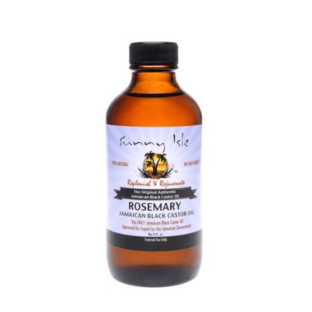 Sunny Isle Rosemary Jamaican Black Castor Oil 4 oz.