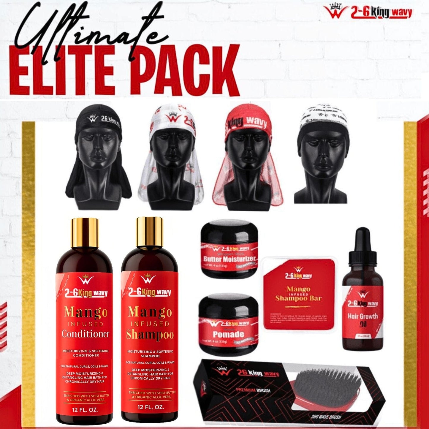 Ultimate 2-6 King Wavy Elite Pack Premium Quality