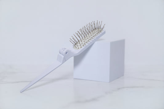 Rene of Paris - White Folding Wig Brush