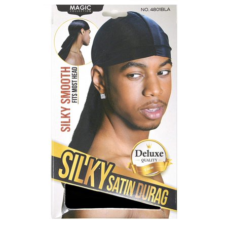 Silky Satin Durag - Black