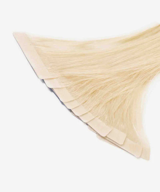 Tape-In Indian Remy Hair - Straight, Ash Blonde