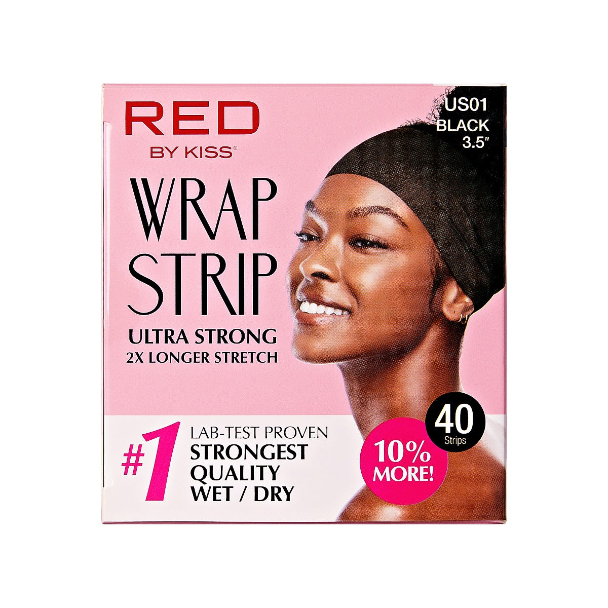 Wrap Strip 3.5" Black - 40 Strips