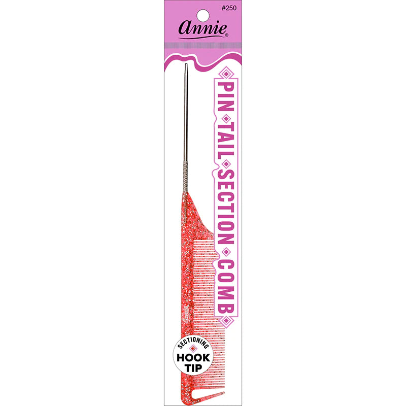 Annie Luminous Pin Tail Section Comb - Assorted