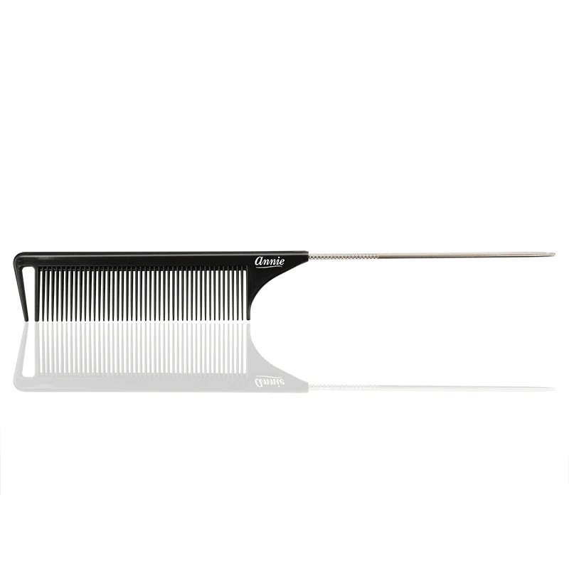 Annie Pin Tail Section Comb - Black
