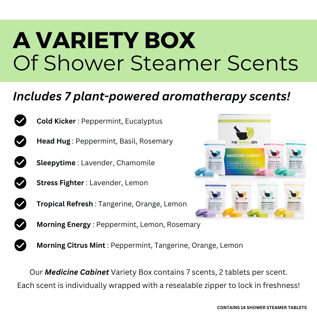 Aromatherapy Shower Steamers Gift Box | Handmade in USA