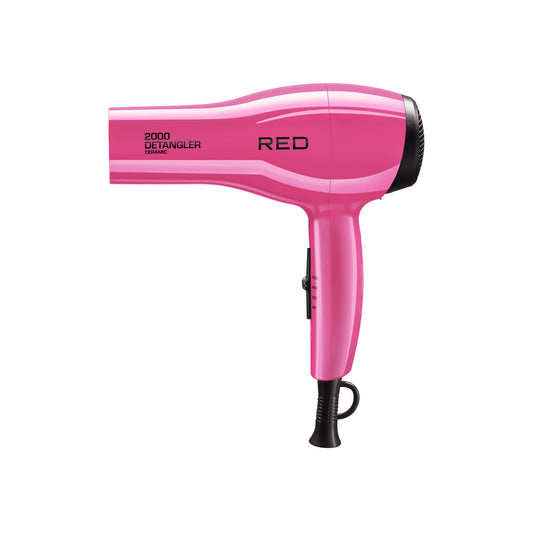 RED by Kiss 2000 Detangler Ceramic Dryer - Pink