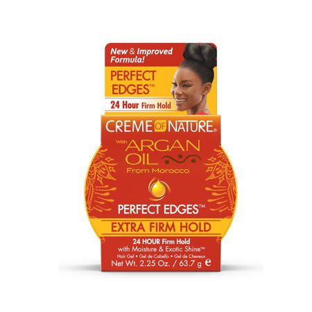Creme of Nature W/Argan Oil Perfect Edges 48 Hours Extra Firm Hold 2.25 oz.