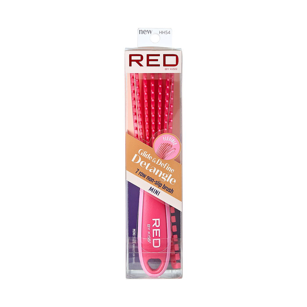 RED by Kiss Detangle Mini Brush - Pink