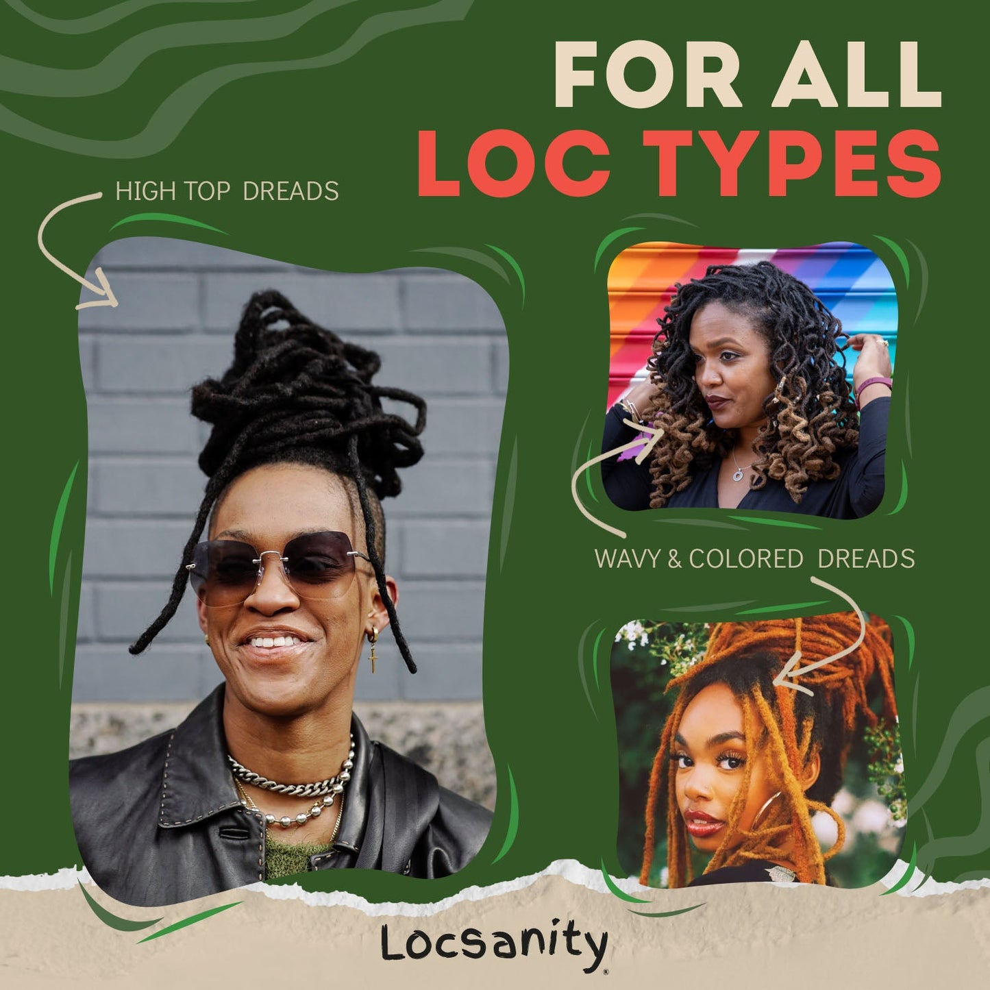 Locsanity Passion Fruit Softening and Moisturizing Daily Spray for Locs, Dreadlocks, Sisterlock, Microlock, Locs, Oil-Free Hair Scalp Moisturizer