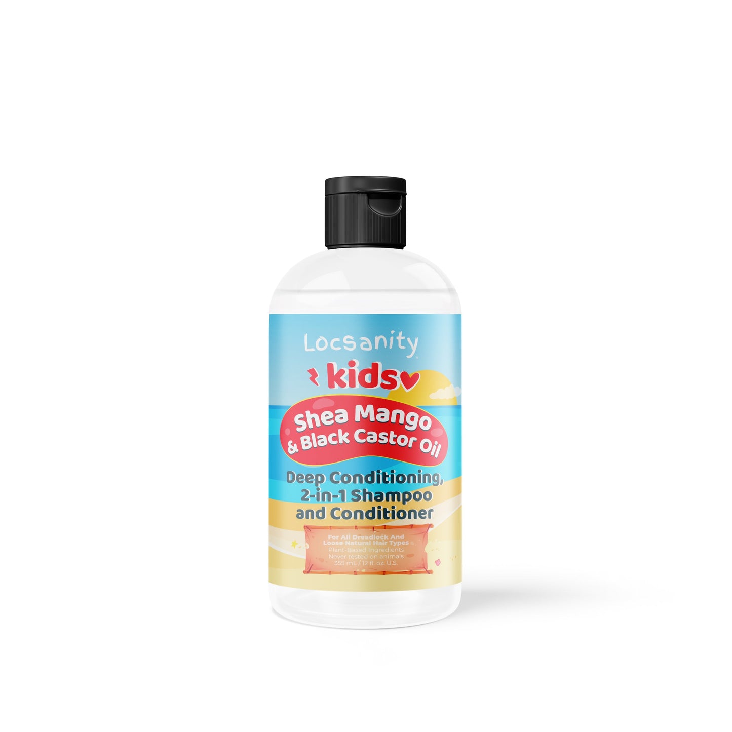 Locsanity Kids Shea Mango & Black Castor Oil Loccare/Haircare Bundle