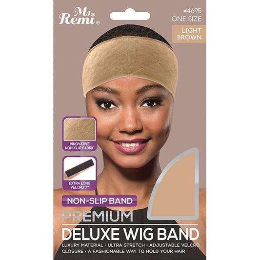 Ms. Remi Premium Deluxe Wig Band, Non-Slip - Light Brown