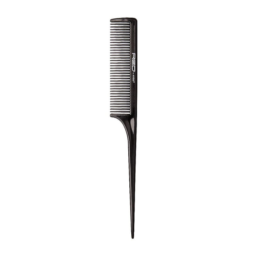 RED Rat Tail Comb - Black