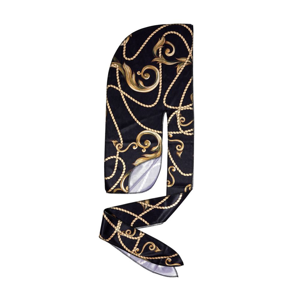 RED Luxe Durag Bow Wow X Power Wave - Black & Gold