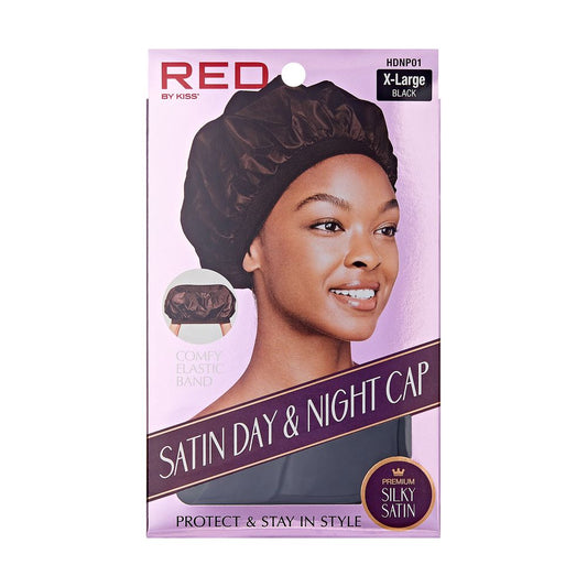 RED Satin Day & Night Cap