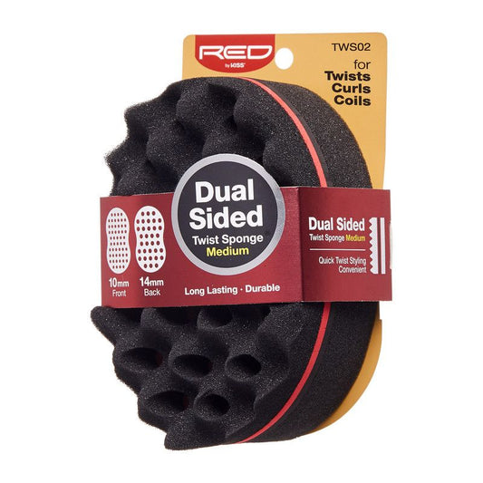 RED Dual Sided Twist Sponge Medium