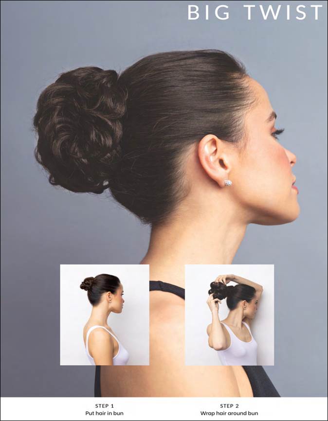 Rene of Paris Ready-To-Wear-Hair Big Twist Bun Up-Do