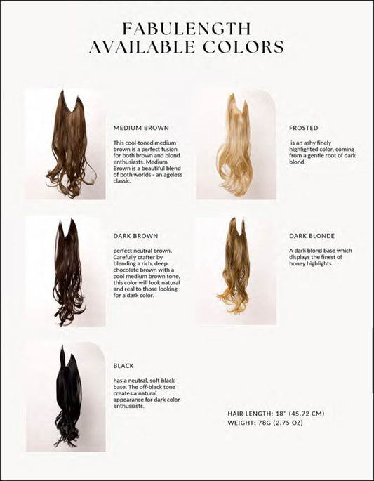 Rene of Paris Ready-To-Wear Halo Hair Fabulength Extensions 18"