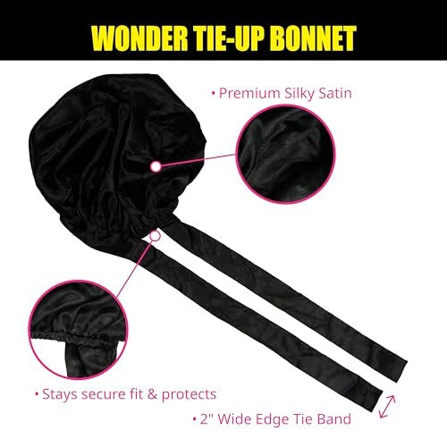 Wonder Wig Solution Tie Up Bonnet - Extra Jumbo