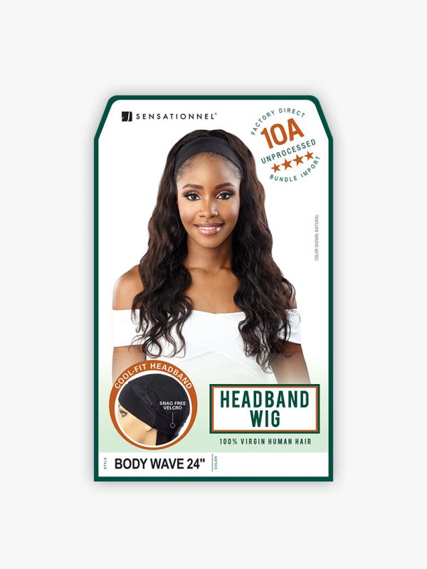 Headband Wig 10A Body Wave 24"