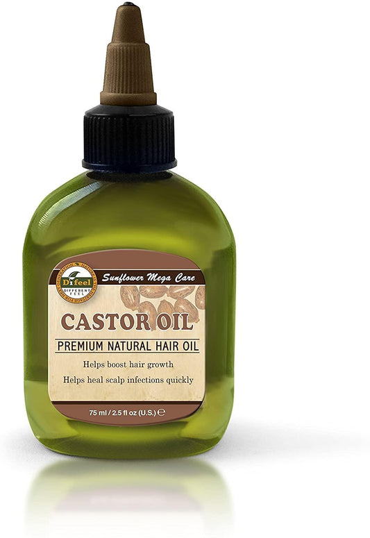 Difeel Castor Premium Hair Oil - 2.5 fl. oz.