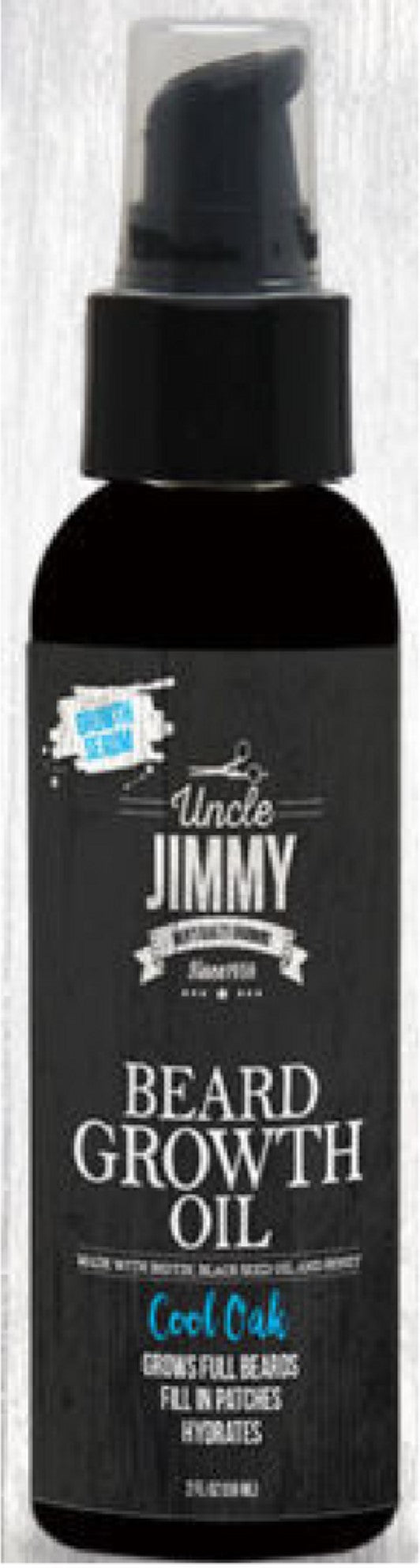Uncle Jimmy Beard Growth Oil 2 oz