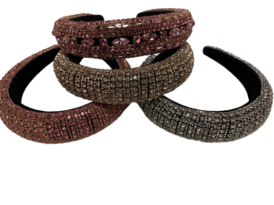 Multi Shape Rhinestone Headband