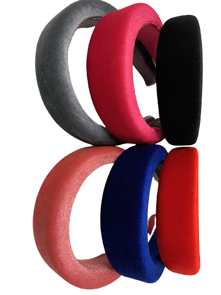Velvet Headband Solid Color