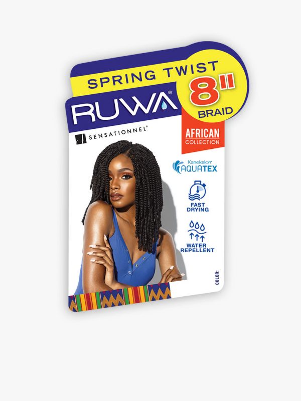 Sensationnel Ruwa Spring Twist 8" Water Repellent Crochet Hair