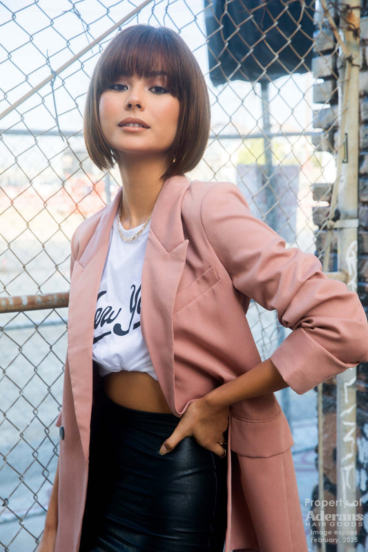 Rene of Paris Hi-Fashion Model SPW Tori Short Bang Bob Wig