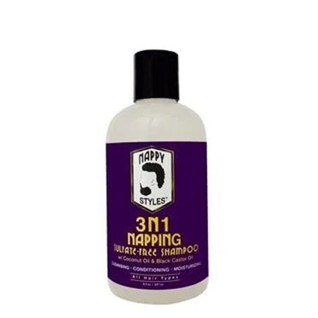 Nappy Styles 3N1 Napping Sulfate-Free Shampoo 8 oz