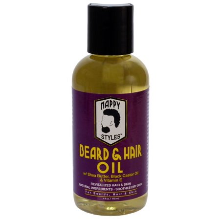 Nappy Styles Beard & Hair Oil 4 oz