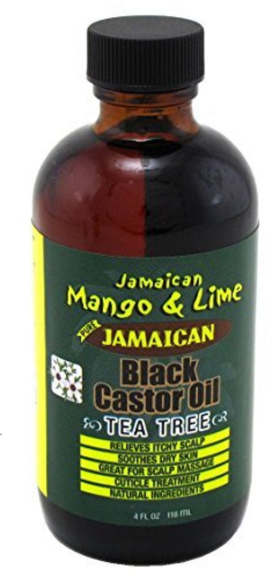 Jamaican Mango & Lime Jamaican Black Castor Oil Tea Tree 4 oz