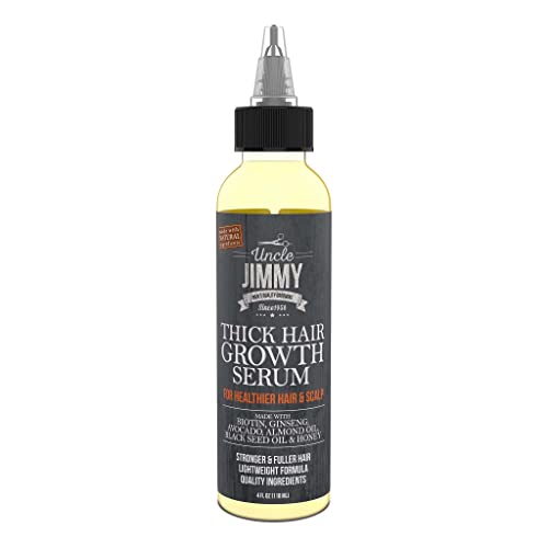 Uncle Jimmy Thick Hair Growth Serum 4 oz