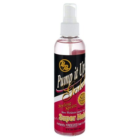 BB Pump it Up Gold Spritz Super Hold 8 oz