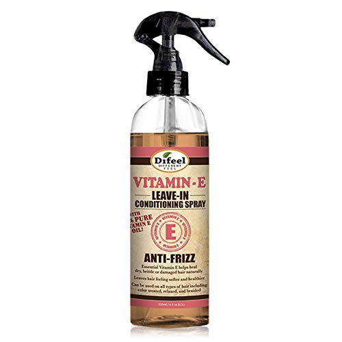 Difeel Vitamin-E Leave-In Conditioning Spray Anti-Frizz 6 Fl. Oz.