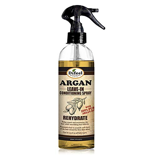 Difeel Argan Leave-In Conditioning Spray Rehydrate 6 Fl. Oz.