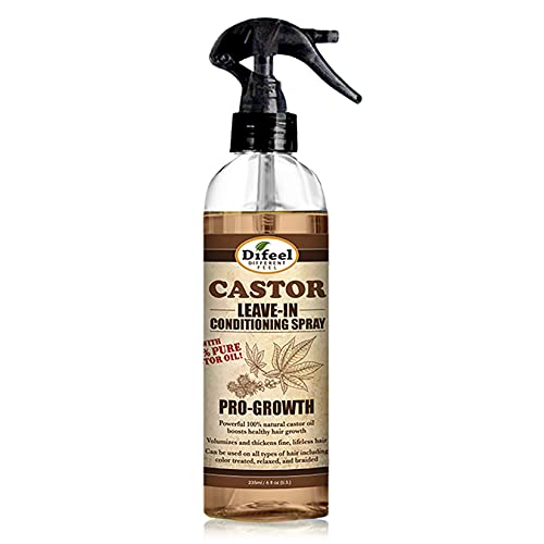 Difeel Castor Leave-In Conditioning Spray Pro-Growth 6 fl. oz.