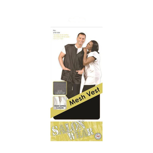 Salon Wear Mesh Vest - Small