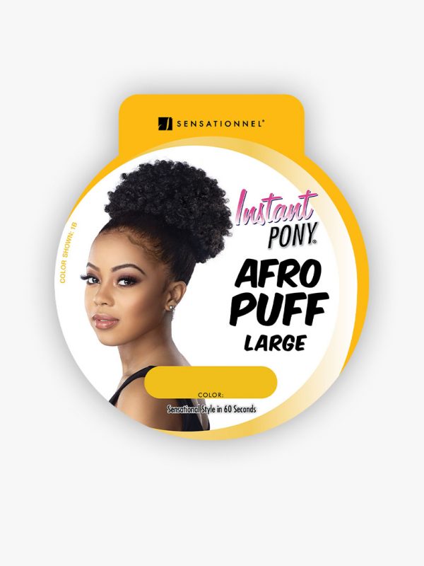 Afro Puff Instant Pony- Large, Medium & Small Sizes
