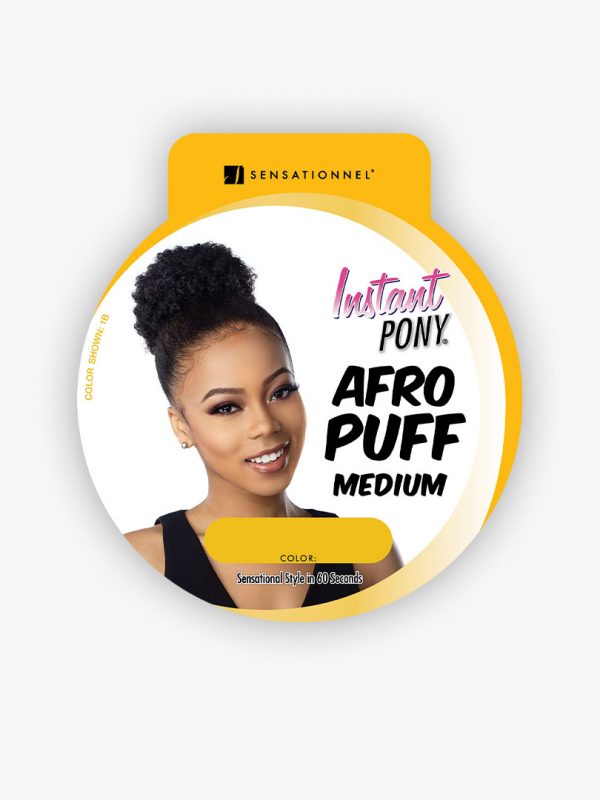 Afro Puff Instant Pony- Large, Medium & Small Sizes